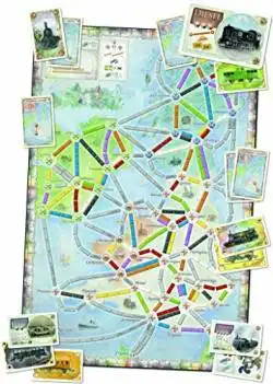 imagen 0 Ticket to Ride Map Collection 5: United Kingdom & Pennsylvania