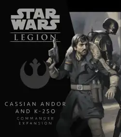 Portada Star Wars: Legion – Cassian Andor and K-2SO Commander Expansion