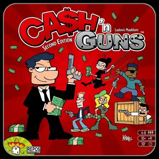 Portada Ca$h 'n Guns (Second Edition) Ludovic Maublanc