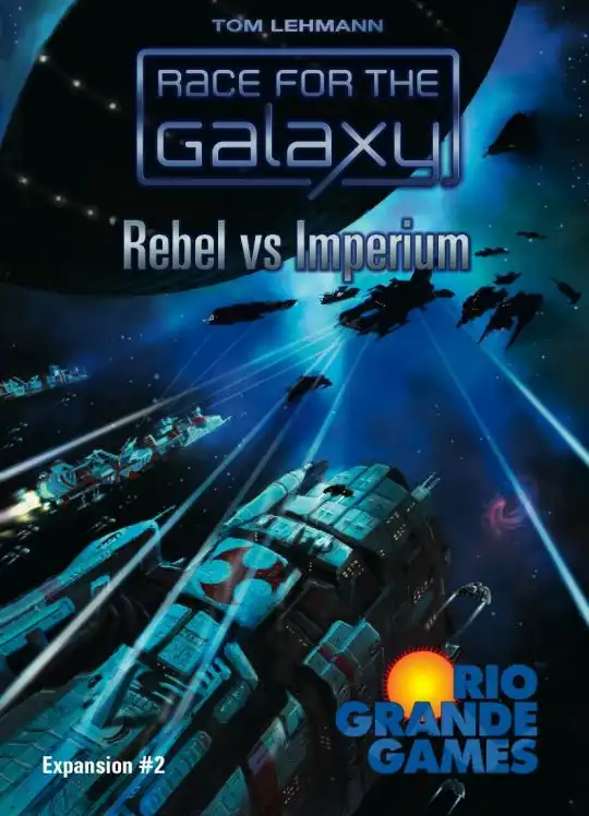 Portada Race for the Galaxy: Rebel vs Imperium 
