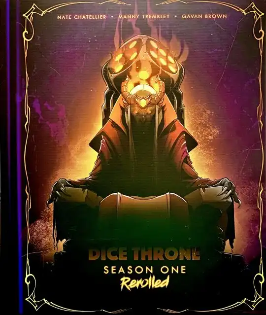 Portada Dice Throne: Season One ReRolled Nate Chatellier