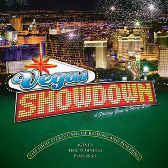 Portada Vegas Showdown Subasta: Estilo Colocación fija