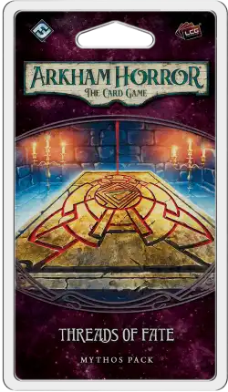 Portada Arkham Horror: The Card Game – Threads of Fate: Mythos Pack