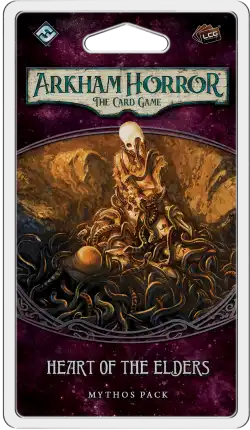 Portada Arkham Horror: The Card Game – Heart of the Elders: Mythos Pack
