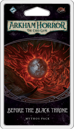 Portada Arkham Horror: The Card Game – Before the Black Throne: Mythos Pack