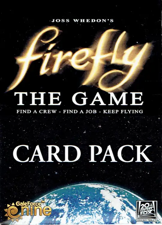 Portada Firefly: The Game – Card Pack 