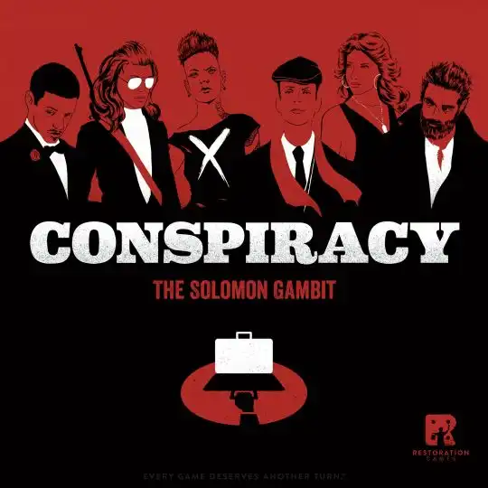 Portada Conspiracy: The Solomon Gambit JR Honeycutt