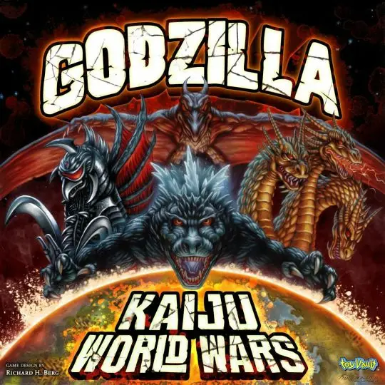 Portada Godzilla: Kaiju World Wars Richard H. Berg