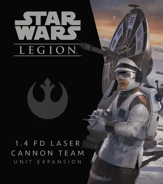 Portada Star Wars: Legion – 1.4 FD Laser Cannon Team Unit Expansion 