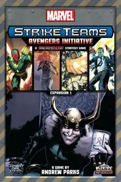 Portada Marvel Strike Teams: Avengers Initiative