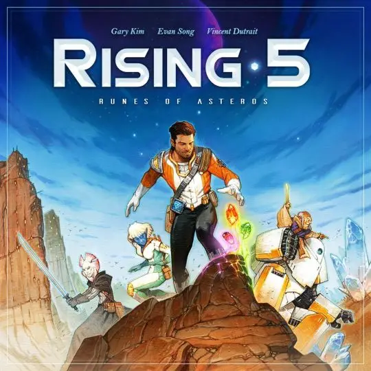 Portada Rising 5: Runes of Asteros Holy Grail Games