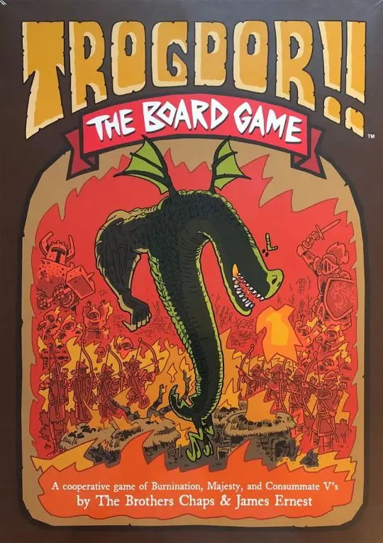 Portada Trogdor!! The Board Game James Ernest