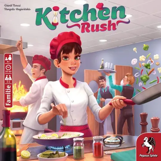 Portada Kitchen Rush (Revised Edition) Dávid Turczi