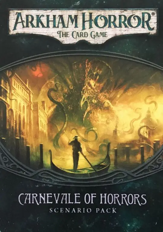 Portada Arkham Horror: The Card Game – Carnevale of Horrors: Scenario Pack 