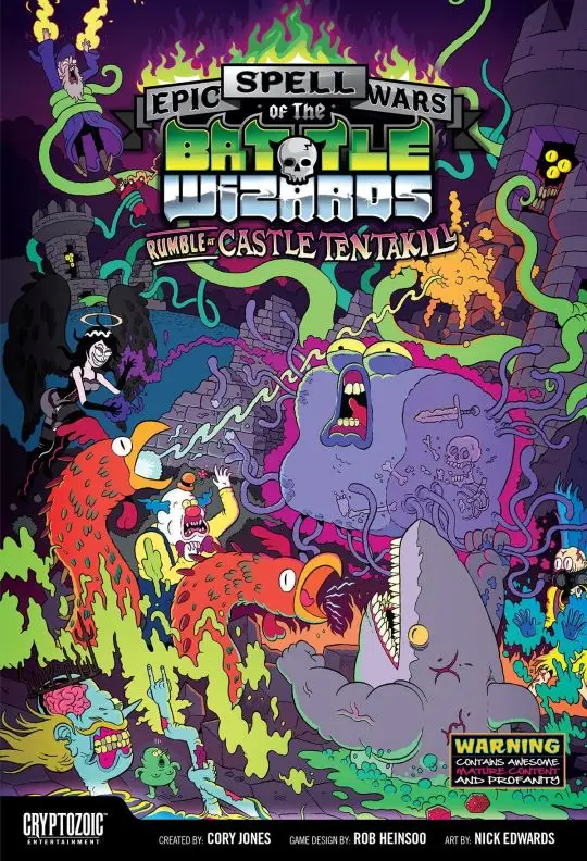 Portada Epic Spell Wars of the Battle Wizards: Rumble at Castle Tentakill Rob Heinsoo