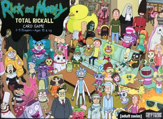 Portada Rick and Morty: Total Rickall Card Game Matt Hyra