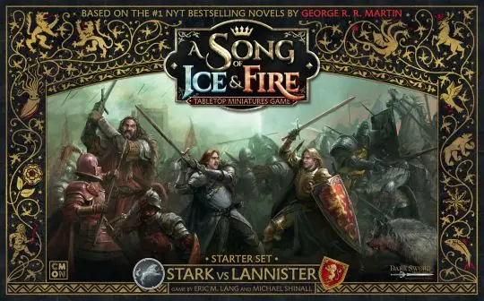 Portada A Song of Ice & Fire: Tabletop Miniatures Game – Stark vs Lannister Starter Set Michael Shinall