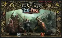 Portada A Song of Ice & Fire: Tabletop Miniatures Game – Stark vs Lannister Starter Set