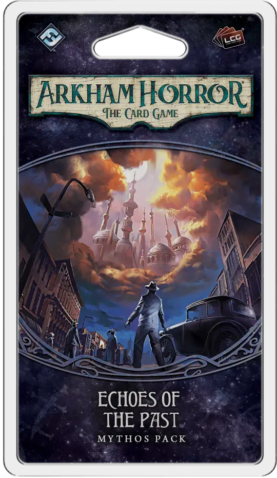 Portada Arkham Horror: The Card Game – Echoes of the Past: Mythos Pack MJ Newman