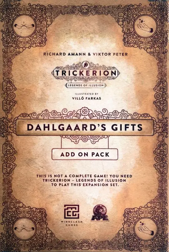 Portada Trickerion: Dahlgaard's Gifts Viktor Peter