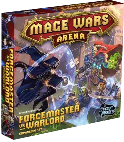 Portada Mage Wars Arena: Forcemaster vs Warlord Expansion Set