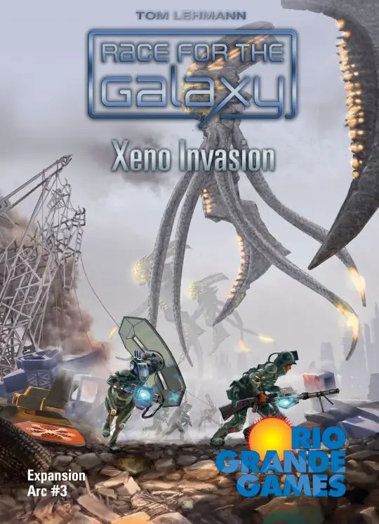 Portada Race for the Galaxy: Xeno Invasion 
