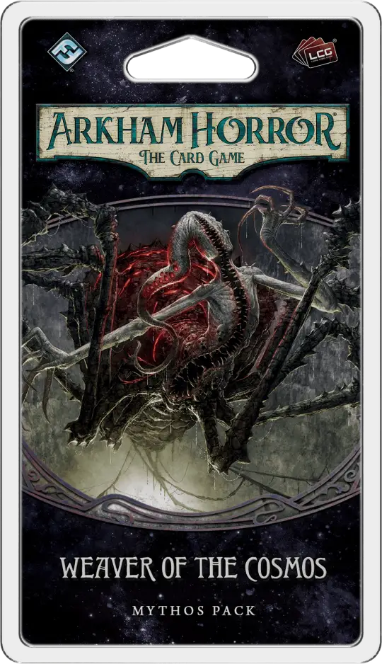 Portada Arkham Horror: The Card Game – Weaver of the Cosmos: Mythos Pack Matthew J. Newman