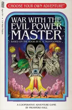 Portada Choose Your Own Adventure: War with the Evil Power Master