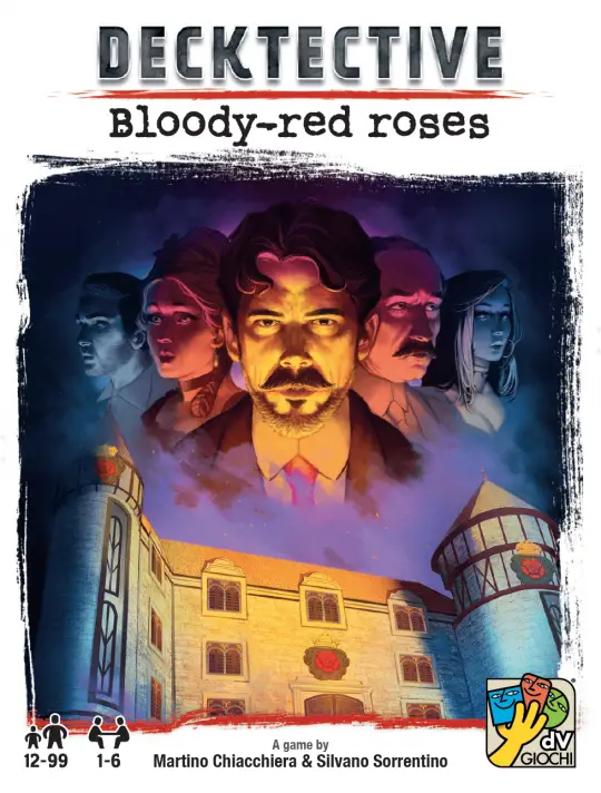 Portada Decktective: Bloody-Red Roses Silvano Sorrentino