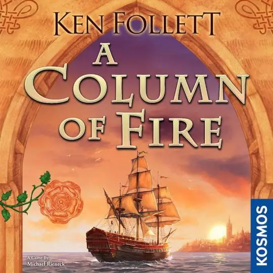 Portada A Column of Fire Michael Rieneck