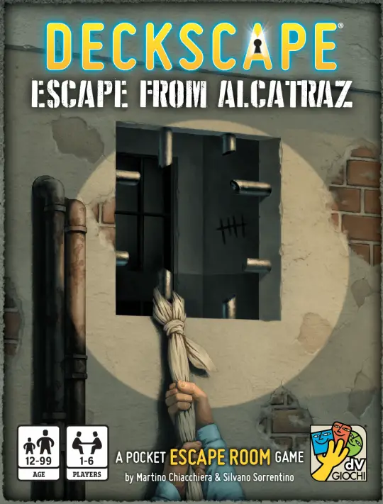 Portada Deckscape: Escape from Alcatraz Martino Chiacchiera