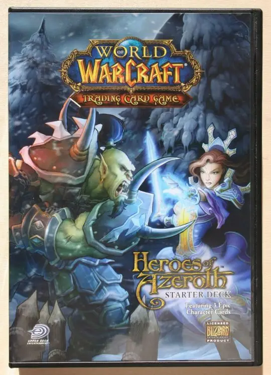 Portada World of Warcraft Trading Card Game Andrew Wolf