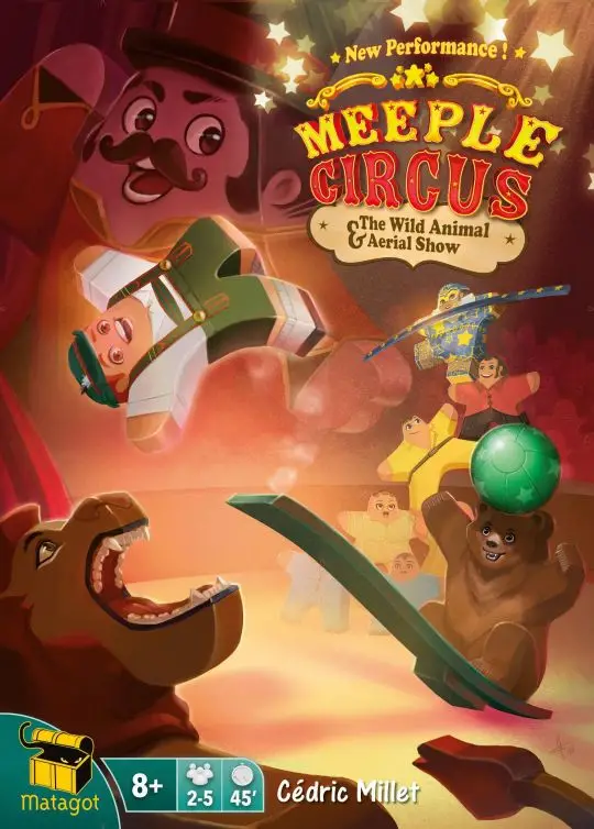 Portada Meeple Circus: The Wild Animal & Aerial Show 