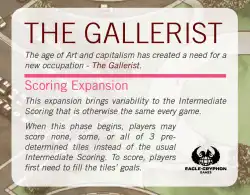 Portada The Gallerist: Scoring Expansion