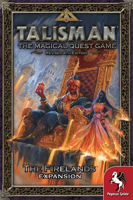 Portada Talisman (Revised 4th Edition): The Firelands Expansion Samuel Bailey