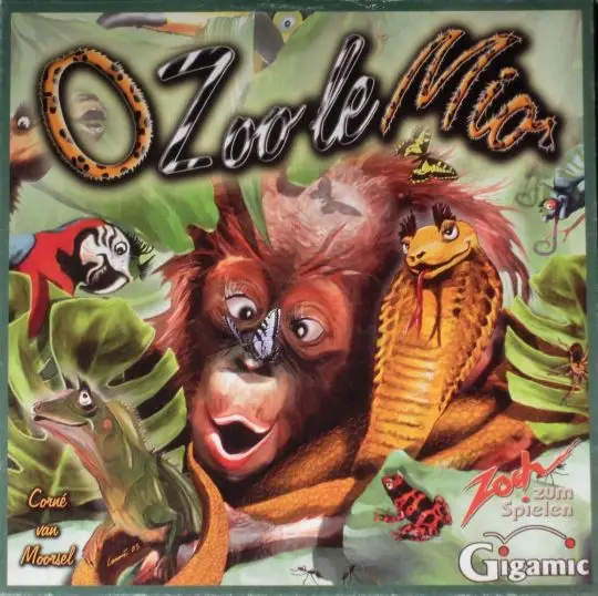 Portada O Zoo le Mio Corné van Moorsel