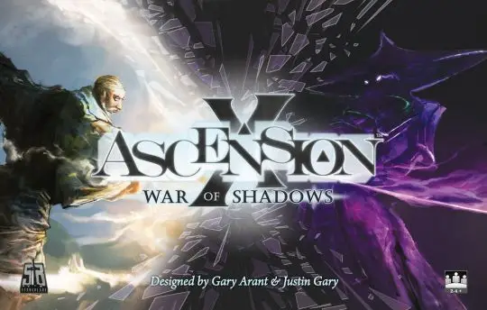 Portada Ascension X: War of Shadows Justin Gary