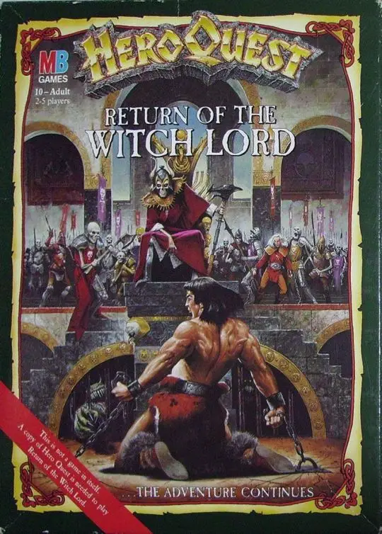 Portada HeroQuest: Return of the Witch Lord 