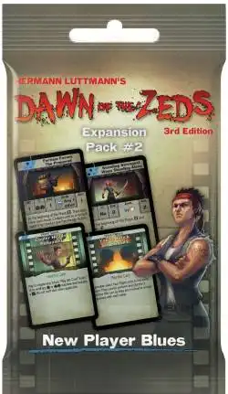 Portada Dawn of the Zeds (Third edition): Expansion Pack #2 – New Player Blues Expansion