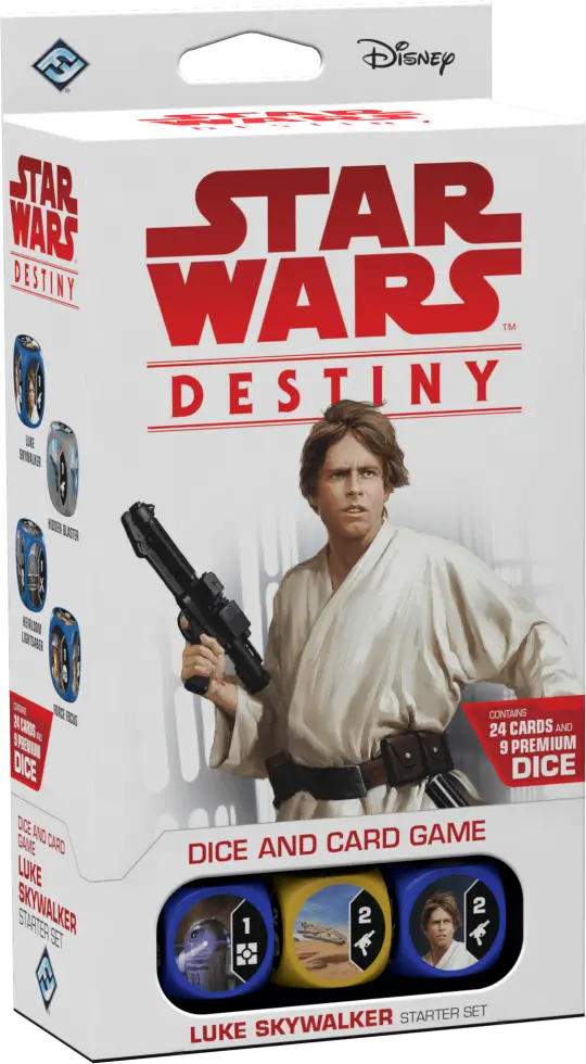 Portada Star Wars: Destiny – Luke Skywalker Starter Set 
