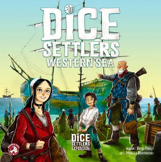 Portada Dice Settlers: Western Sea
