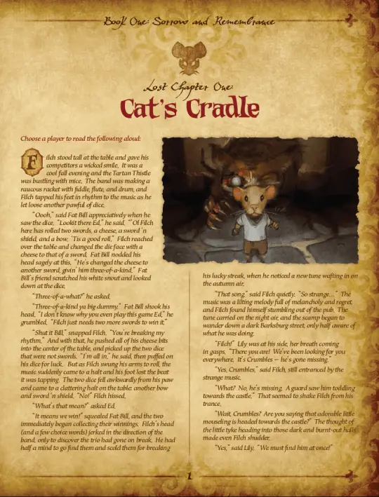 Portada Mice and Mystics: Lost Chapter – Cat's Cradle 