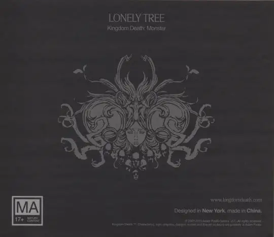 Portada Kingdom Death: Monster – Lonely Tree Expansion 