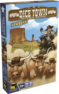 Portada Dice Town: Cowboys