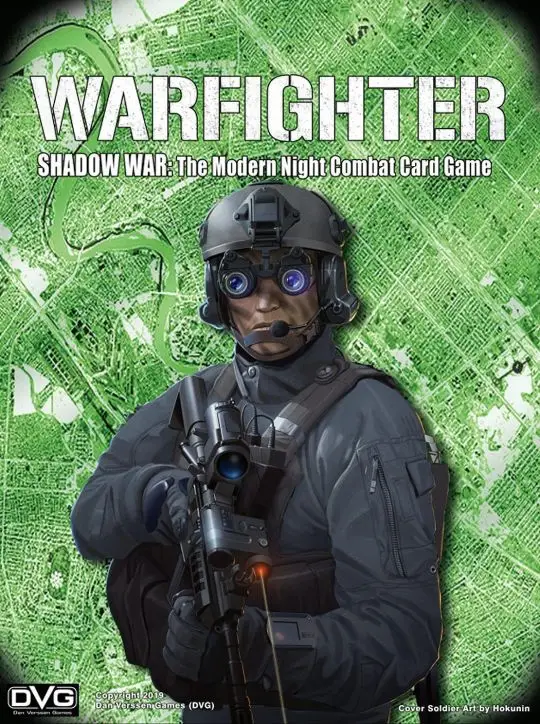 Portada Warfighter Shadow War: The Modern Night Combat Card Game Series: Warfighter (DVG)