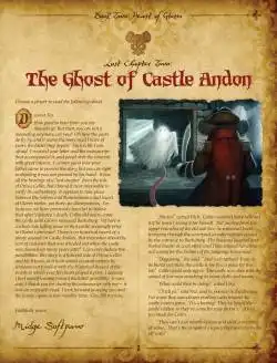 Portada Mice and Mystics: Lost Chapter – The Ghost of Castle Andon