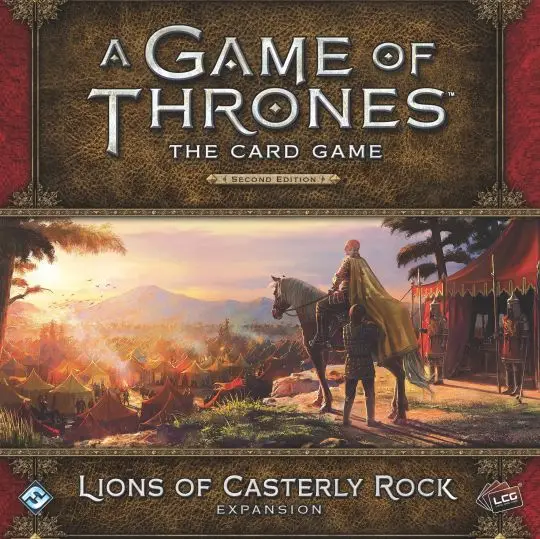 Portada A Game of Thrones: The Card Game (Second Edition) – Lions of Casterly Rock 