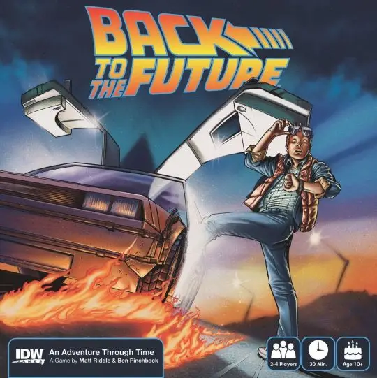 Portada Back to the Future: An Adventure Through Time Ben Pinchback