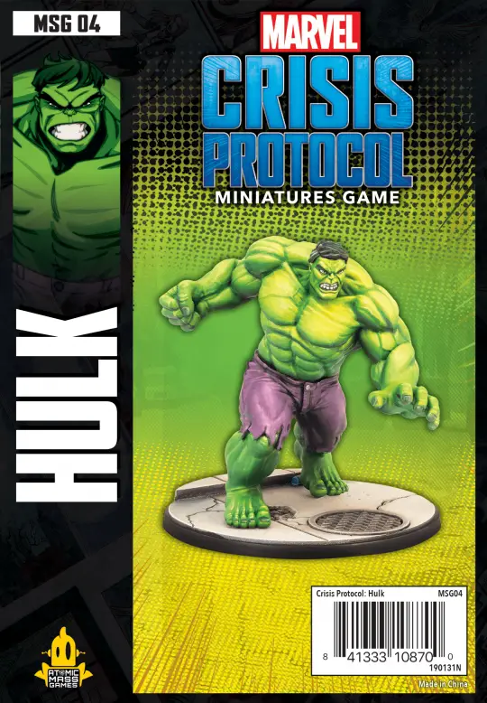 Portada Marvel: Crisis Protocol – Hulk 