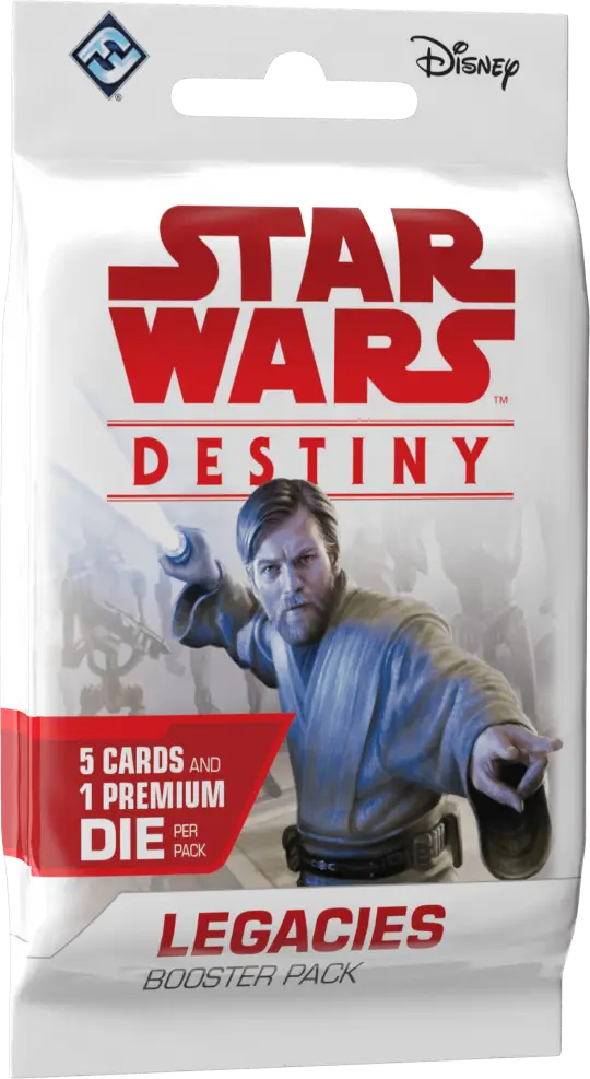 Portada Star Wars: Destiny – Legacies Booster Pack 